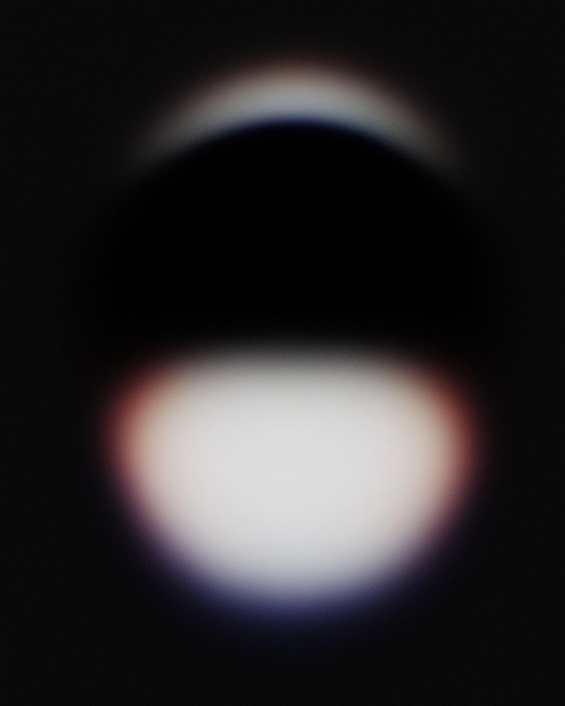 Abstract Blurred Light Sphere