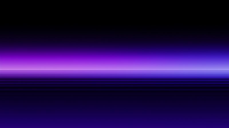 Neon Violet Horizon Gradient Background